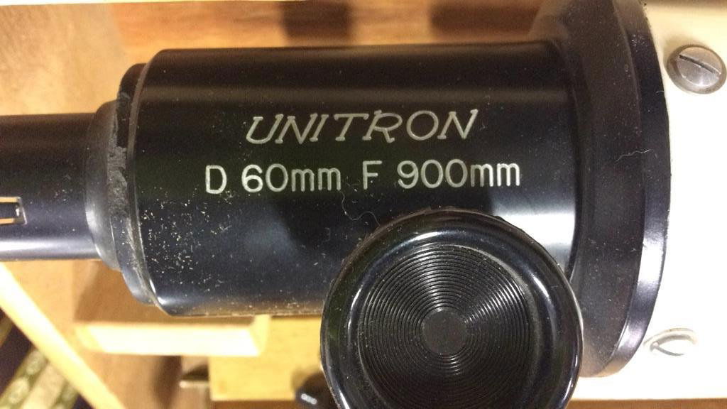 Vintage Unitron Telescope Stand Lenses Wood Case (1 of 9)
