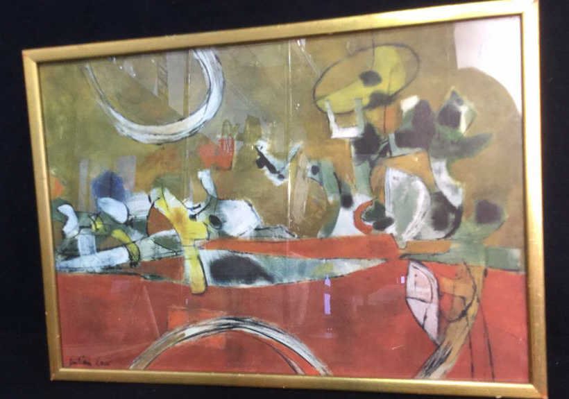 Julian Levi Framed Abstract Acrylic (1 of 10)