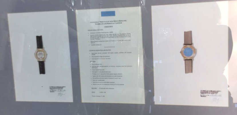 Framed Print Of Parmigiani Fleurier Watch Specs (1 of 10)