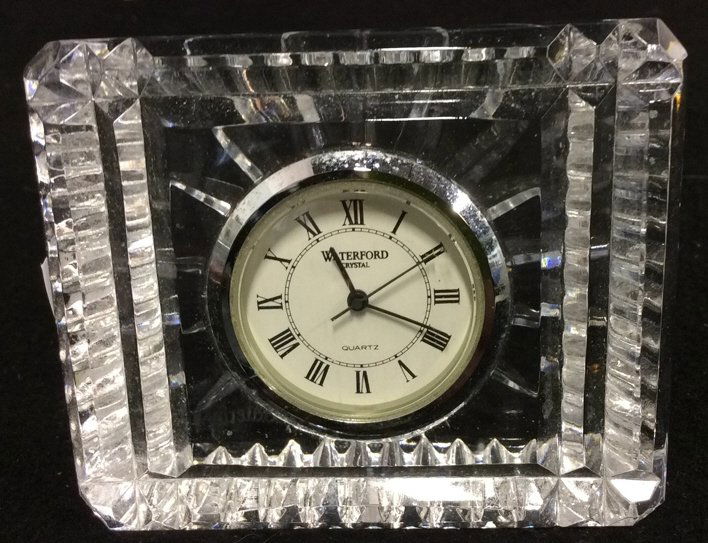 Waterford Crystal Desk Clock (1 of 9)