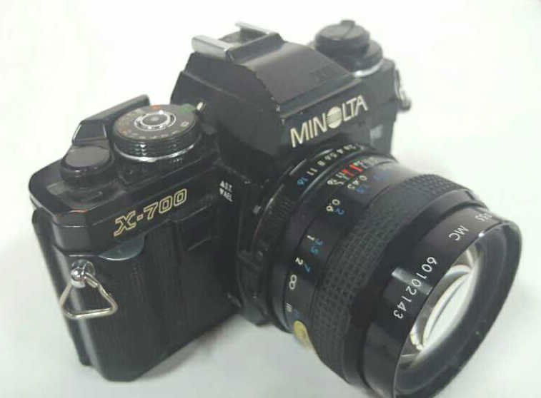 Minolta X-700 SLR camera with Kiron 28mm Lens (1 of 9)