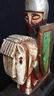 Carved Wooden Knights Horse Bookends - 8