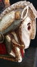 Carved Wooden Knights Horse Bookends - 9