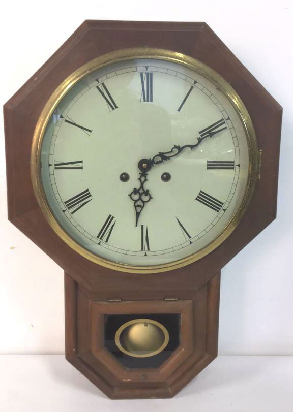 Mason & Sullivan Octagon Regulator Wall Clock (1 of 8)