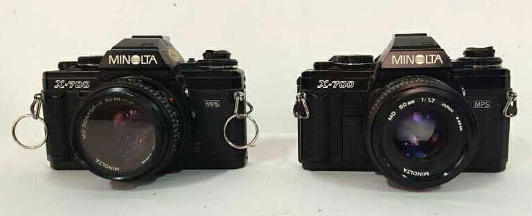 Two Minolta X-700 Cameras (1 of 9)