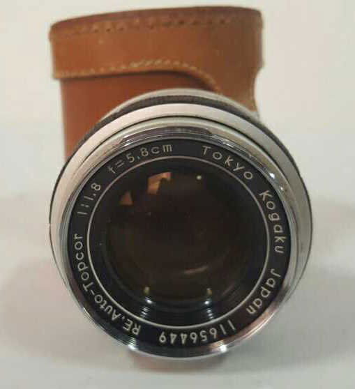 Tokyo Kogaku 58mm Camera Lens