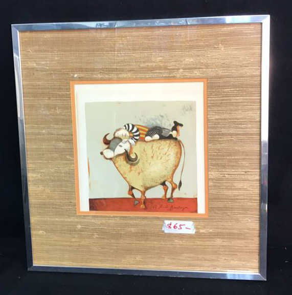 Bull & Child Framed Artwork (1 of 7)