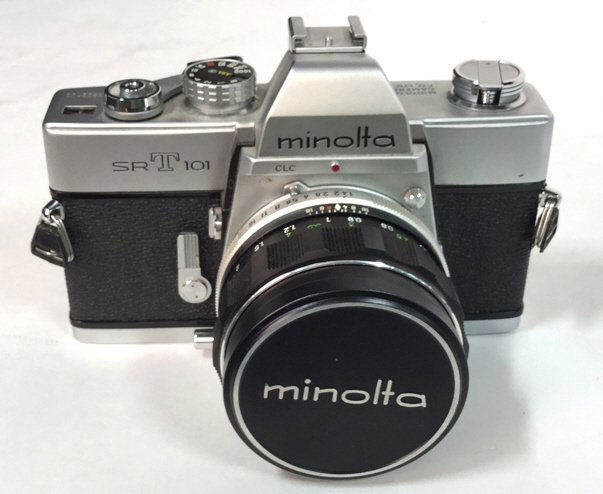 Minolta SRT 101 Camera With Lens (1 of 7)