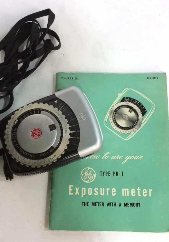 GE PR-1 Exposure Meter & Booklet (1 of 10)