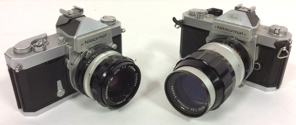 2 Nikkormat Cameras With Lenses (1 of 10)