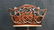 Pedestal Style Wood Carved Canterbury - 2