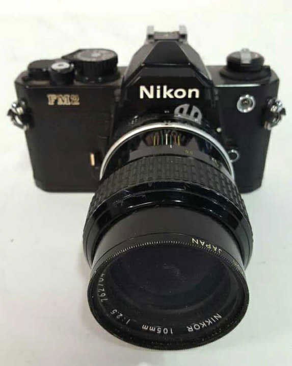 Nikon FM2 Camera With Lens (1 of 10)