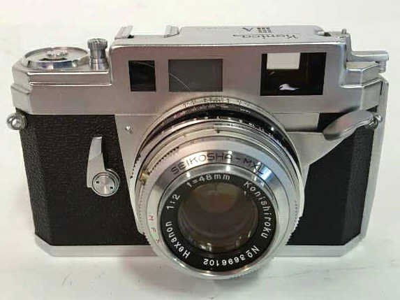 Konica IIIA Camera With Lens (1 of 7)