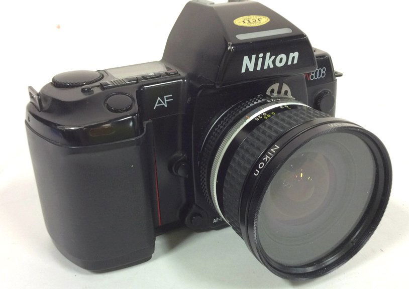 Nikon AF A8008 Multi Control Back Camera With Lens (1 of 9)