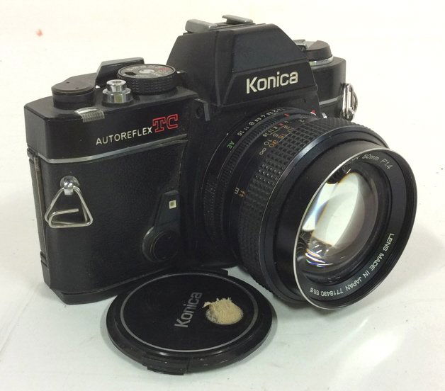 Konica Autoreflex TC Camera With Lens (1 of 8)