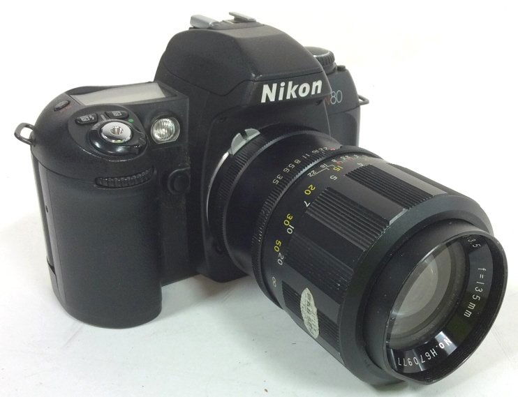 Nikon N80 Camera With Lens (1 of 8)