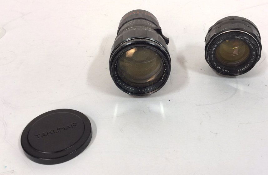 Two Takumar Camera Lenses (1 of 8)