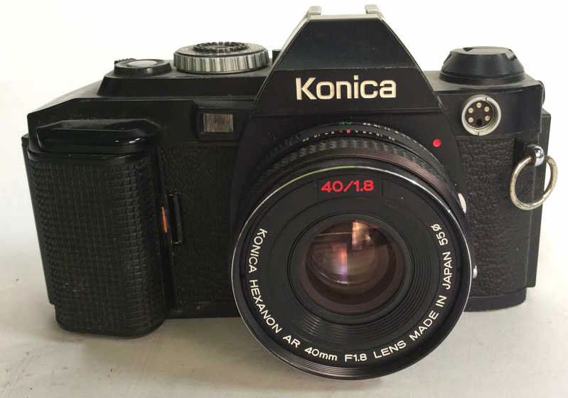 Konica FS-1 Camera with Lens (1 of 8)