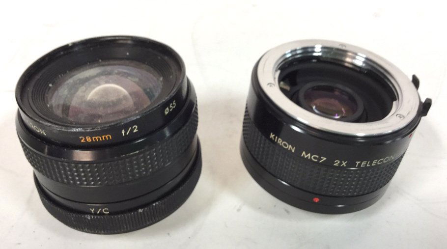 Two Kiron Camera Lenses (1 of 10)