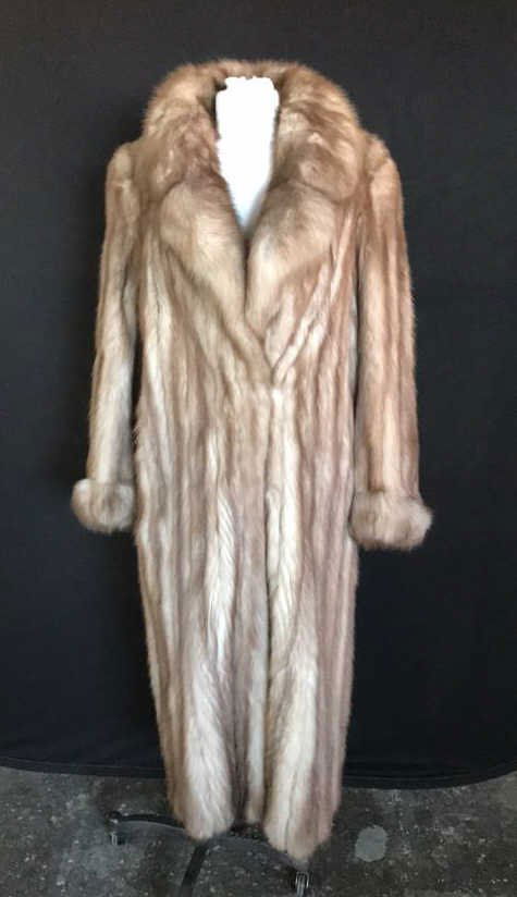 Vintage Women's Stone Martin Full Length Fur Coat (1 of 10)