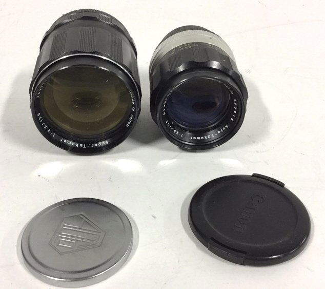 Two Asashi Camera Lenses (1 of 8)