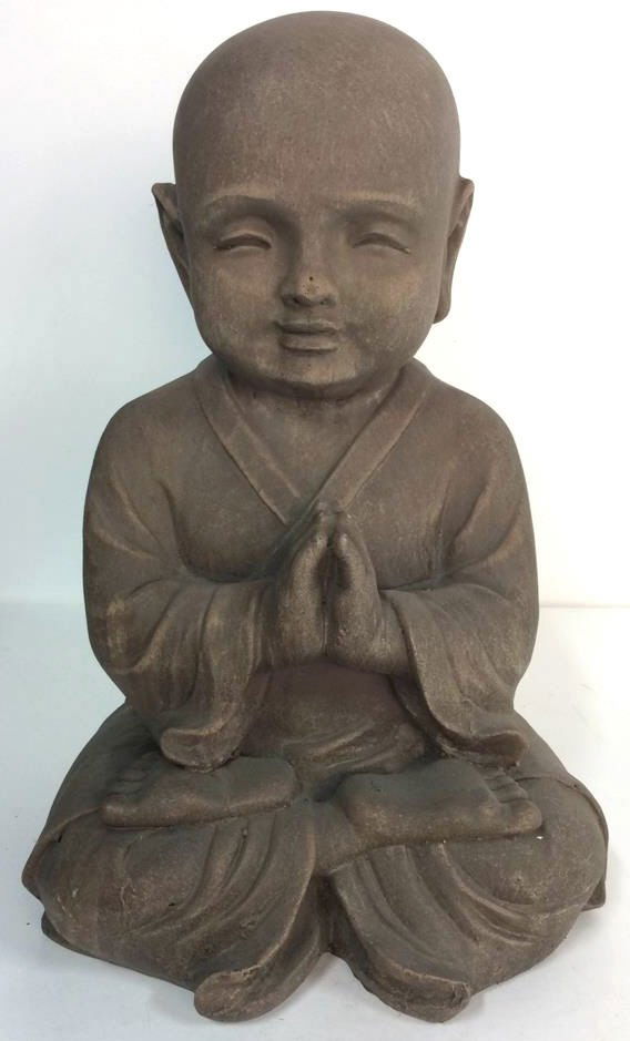 Praying Buddha Garden Statue (1 of 10)