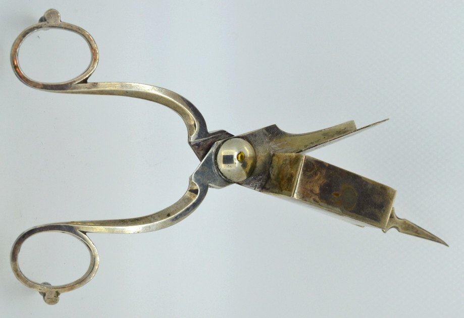 Antique Candle Snuffer Silver Plate (1 of 5)