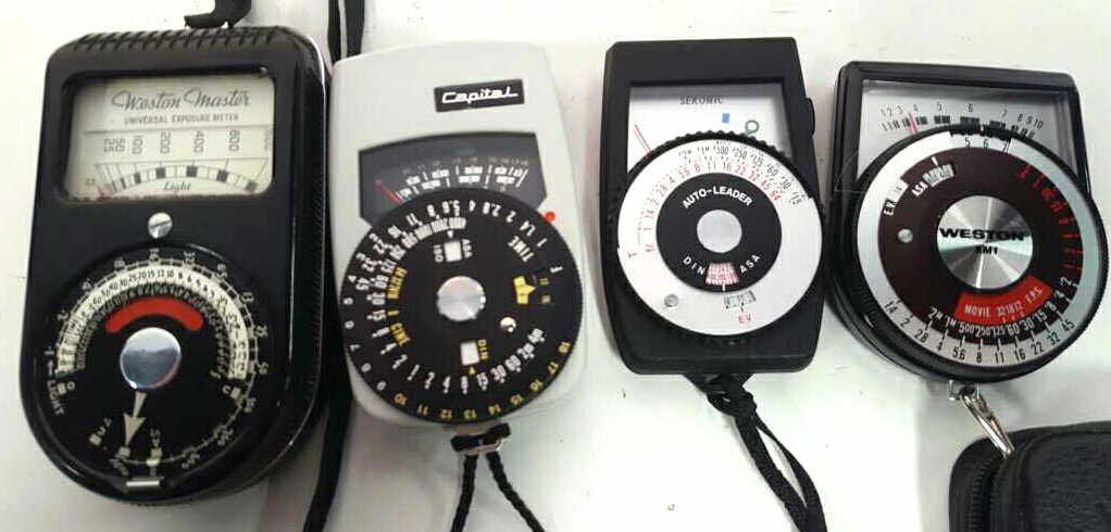 Four Exposure Meters (1 of 9)