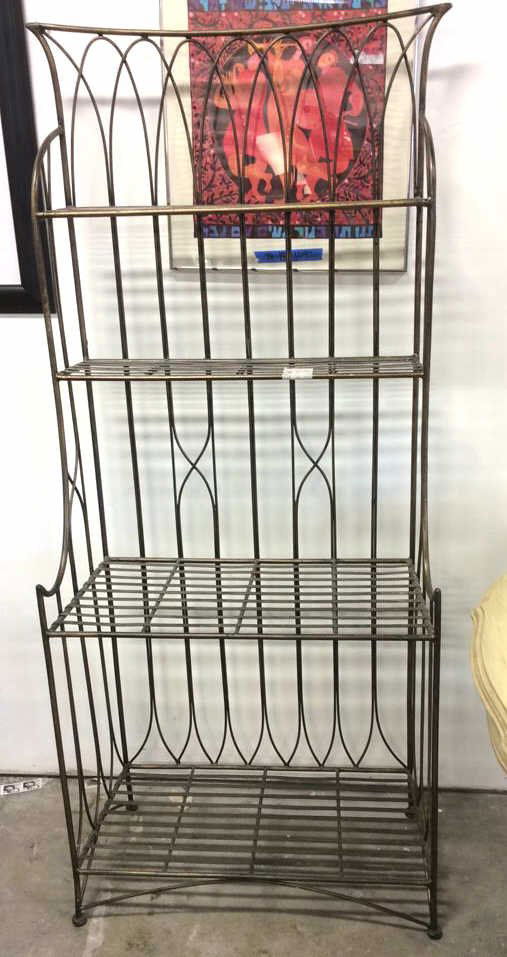 Hand Forged Iron Bakers Rack (1 of 10)