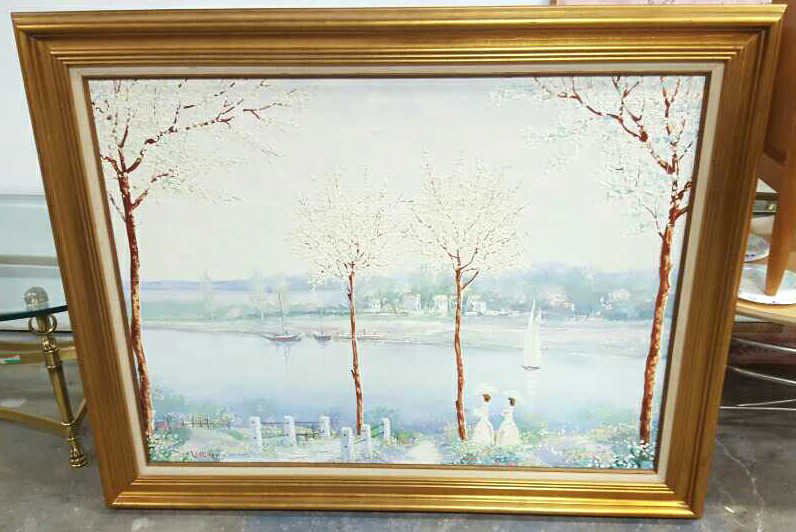 LAFORET Signed Impressionist Painting (1 of 8)