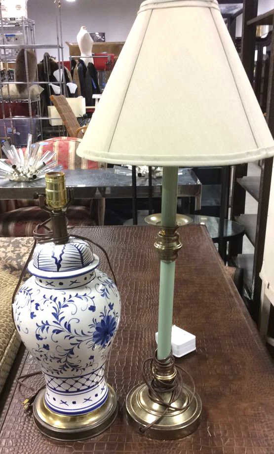 2 Porcelain Lamps (1 of 7)