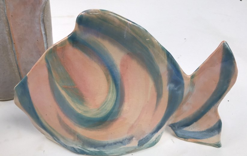 Group Lot Hand Made Ceramic Table Articles (1 of 8)