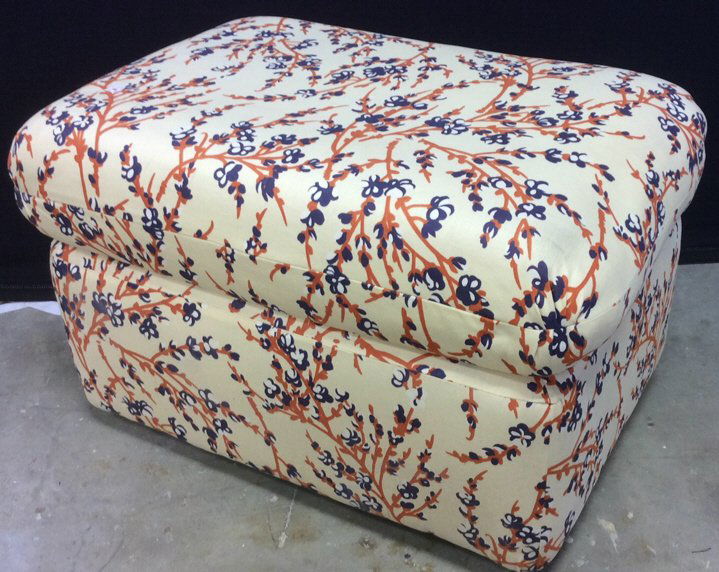 Upholstered Ottoman Hassock (1 of 9)