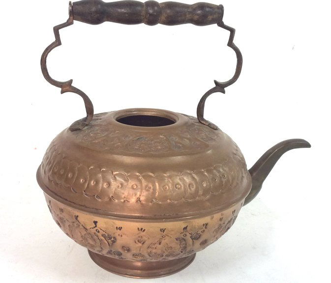 Israeli Copper Handled Vintage Kettle (1 of 10)