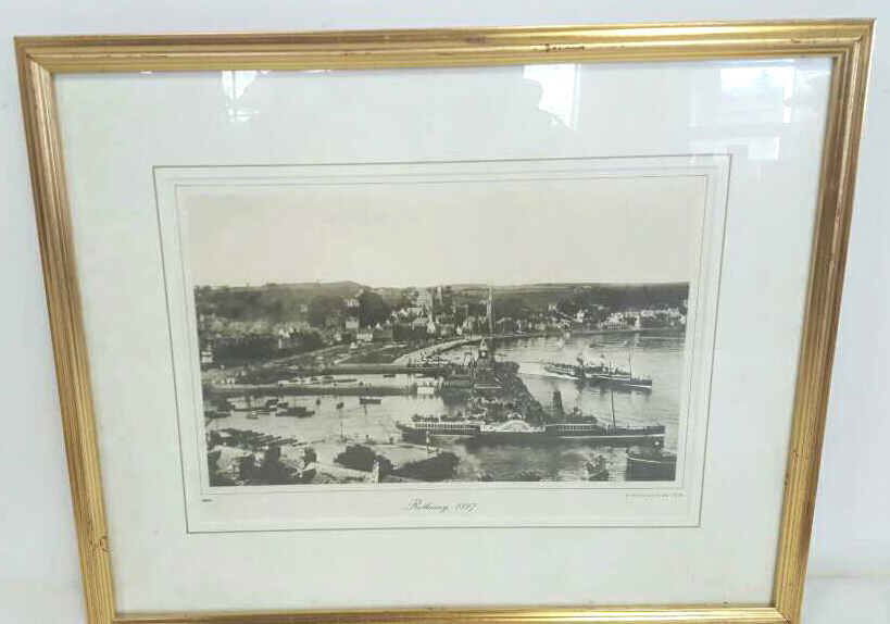 Rothesay Waterfront Print 1897 (1 of 4)