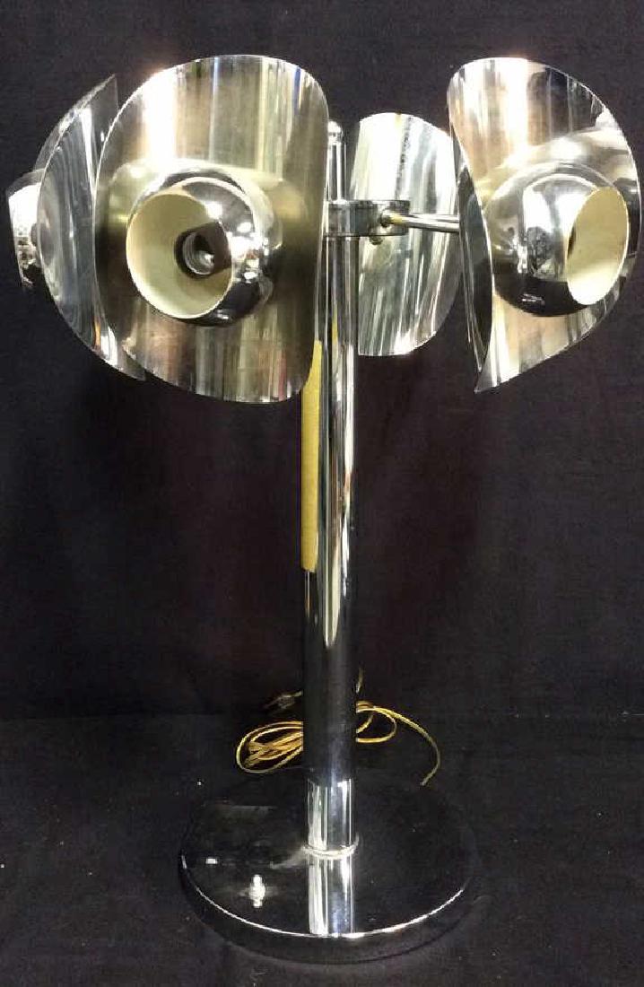 Mid Century Modern Polished Chrome Lamp (1 of 10)