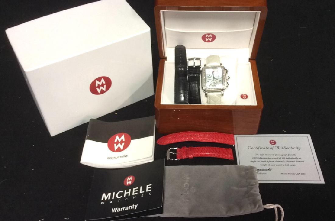 Michele watch box top