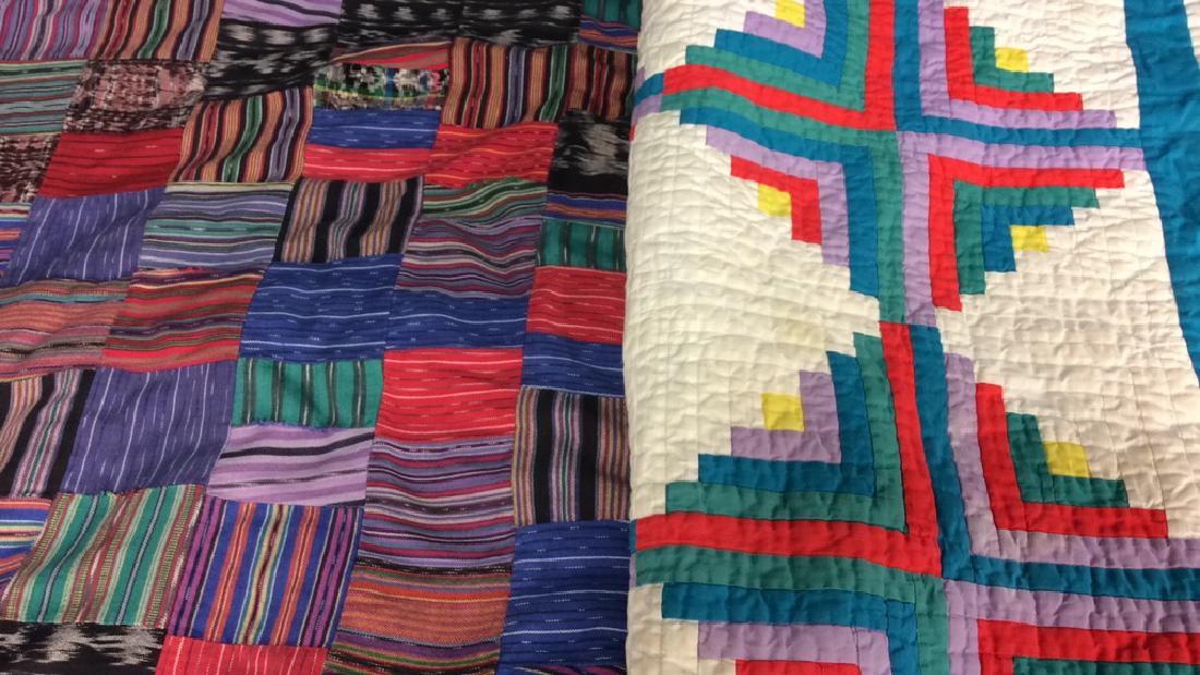 2 Vintage Patchwork Quilts (1 of 10)