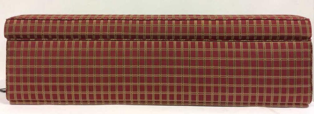 Plaid Upholstered Chest/Bench (1 of 5)