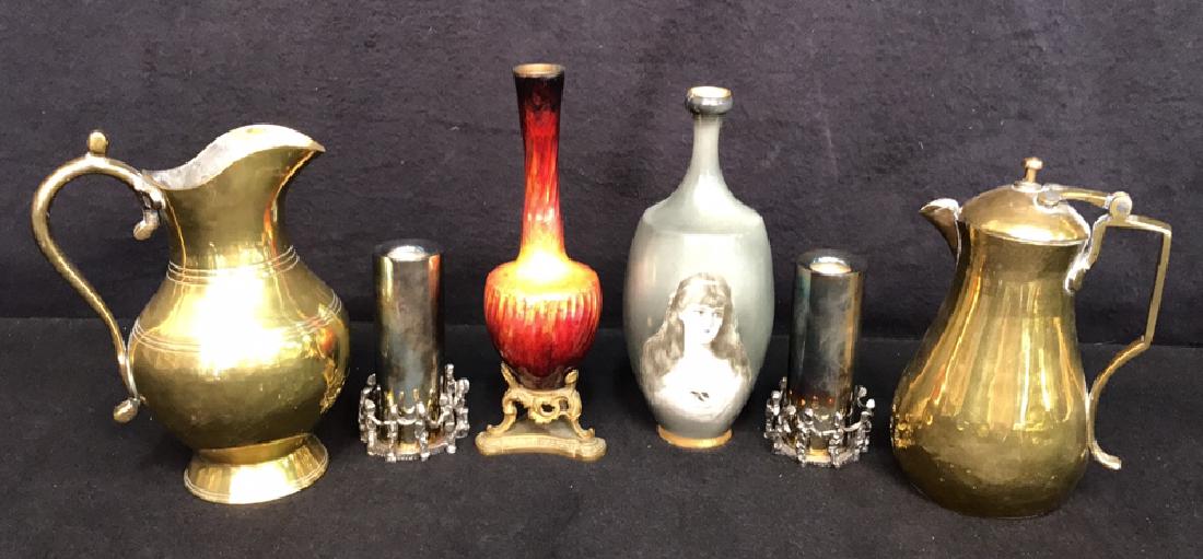 6 Piece Group Lot Mantle Decor (1 of 12)