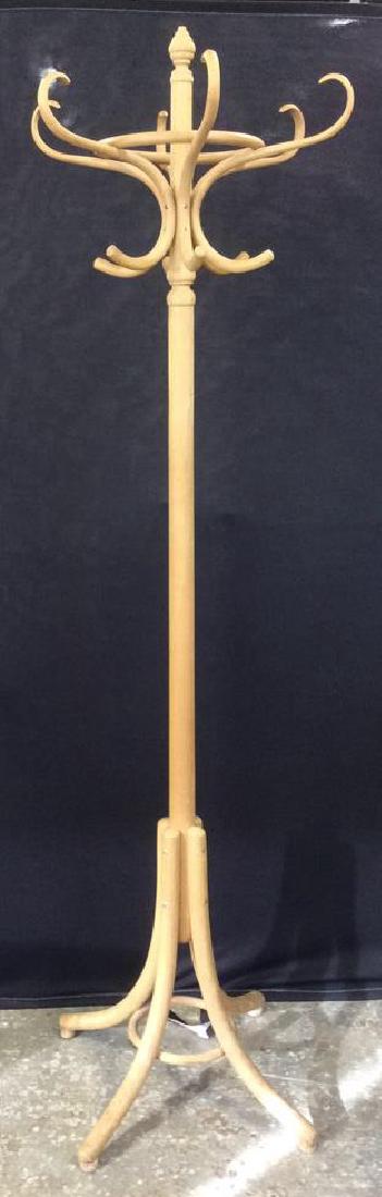 Antique Style Wooden Coat Rack (1 of 8)