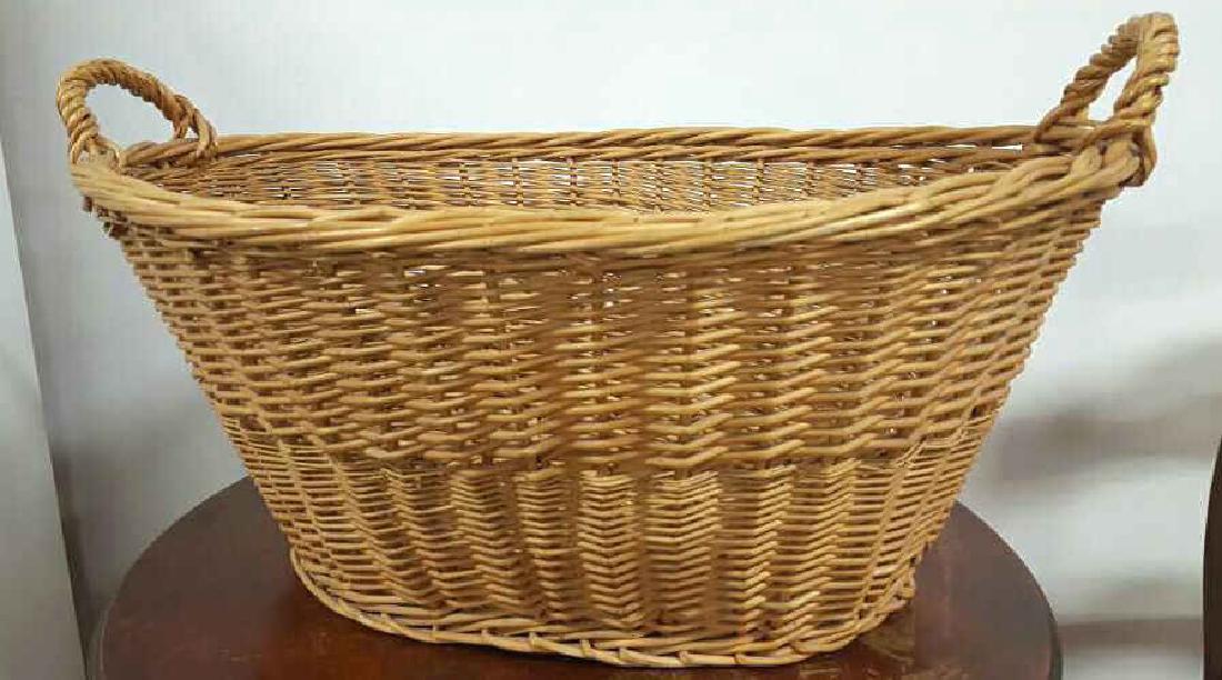 Large Wicker Basket (1 of 6)