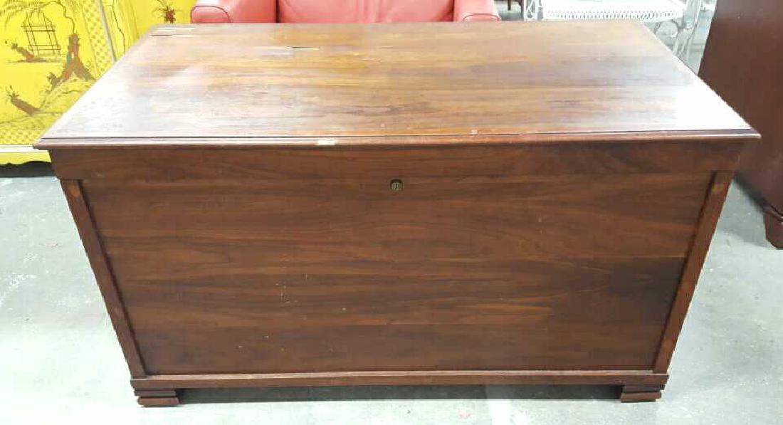 Vintage Wooden Chest (1 of 9)