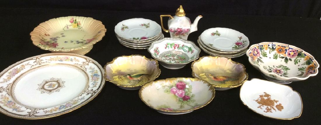 Hand Painted Limoges France Tabletop Porcelain Assorted (1 of 10)