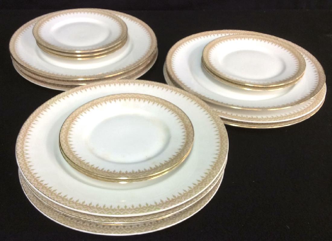 Partial Porcelain Dinner Service Limoges France 10 (1 of 7)