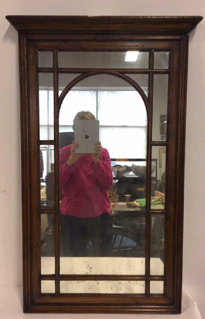 Vintage Style Wood And Glass Mirror Vintage style (1 of 8)