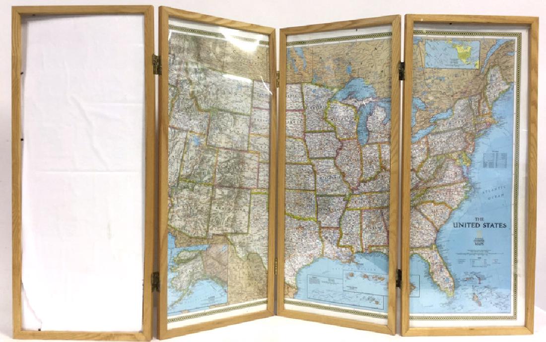 Map Screen Of The United States National Geographic map (1 of 8)