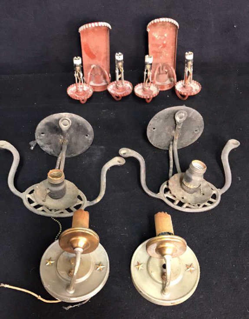 3 Pairs Vintage Light Sconces 3 Pairs Vintage Light (1 of 9)