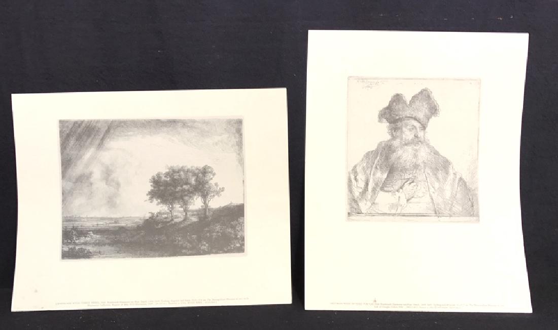 Pair Of Metropolitan Etching Prints Pair Of (1 of 9)