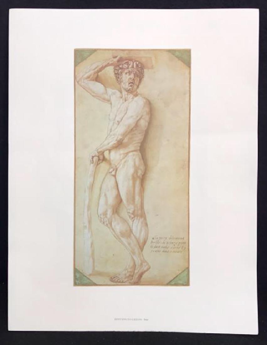 Benvenuto Cellini Satyr Print Benvenuto Cellini Satyr: Benvenuto Cellini Satyr Print paper measures in inches 17x22